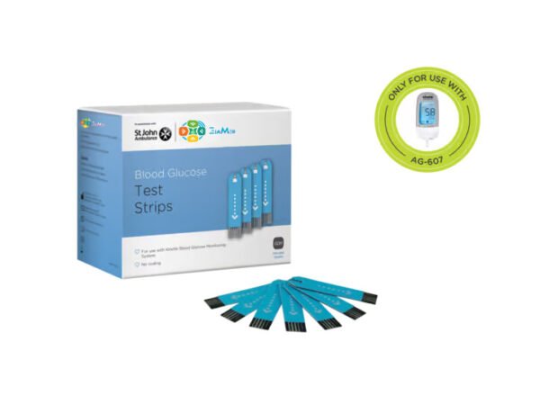 Blood Glucose Test Strips – Pack of 100 (for AG-607)