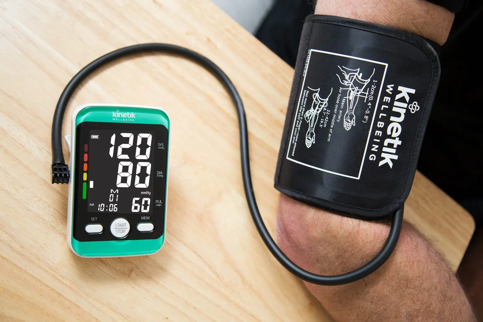 Check Your Blood Pressure Regularly With A Kinetik Blood Pressure Monitor